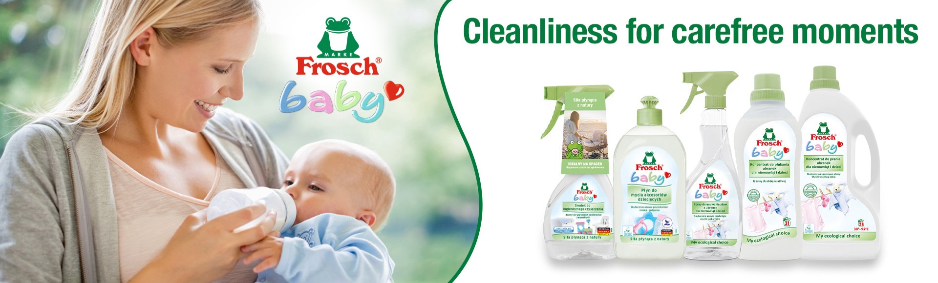 FROSCH Baby Hypoallergenic detergent for baby bottles and pacifiers 500 ml  from 98 Kč - Eco-Friendly Dish Detergent