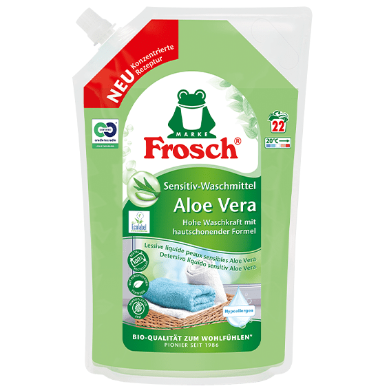 Lessive liquide Peaux sensibles Aloe Vera 1,5 L